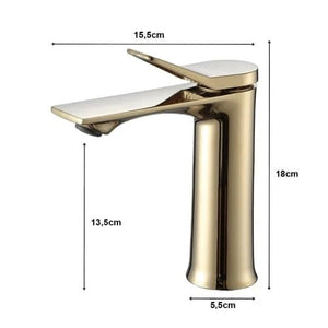 Torneira Para Banheiro Monocomando Misturador Bica Baixa Essence - Torneiras Royal