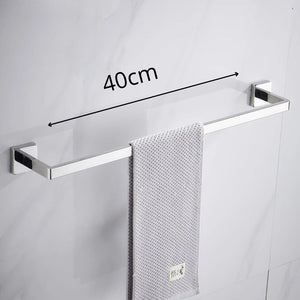 Porta Toalha Para Banheiro Cromado Premium - Torneiras Royal