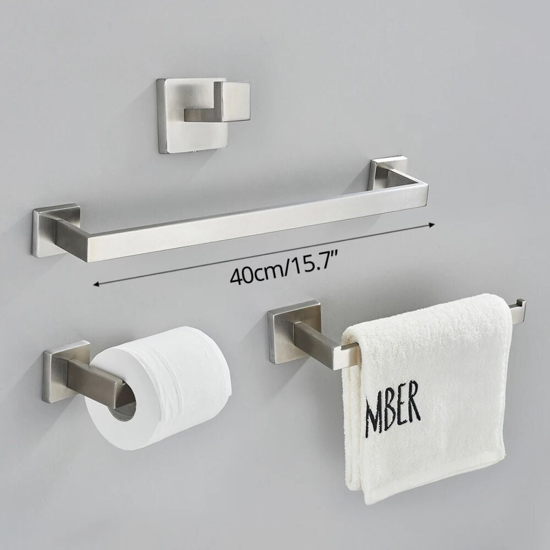 acessório para banheiro, kit acessórios para banheiro, acessorios banheiro, kit de acessórios para banheiro, kit acessórios para banheiro inox, kit metais banheiro, kit porta toalha para banheiro,  toalheiro, porta toalha, porta toalha de rosto, porta toalhas para banheiro, suporte toalha banheiro,