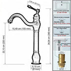 Torneira Bica Alta Gourmet Monocomando Para Banheiro Lavabo - imagem do produto 2