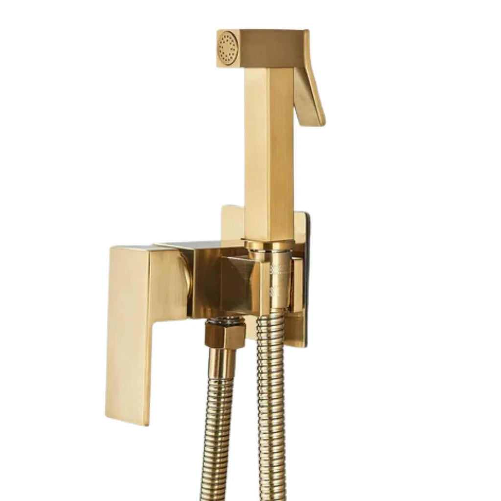 Ducha Higiênica Monocomando Aço Inoxidável - Dourado