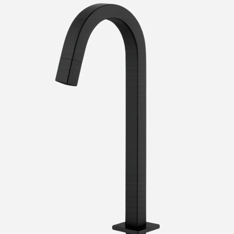 Torneira Para Banheiro Monocomando Bica Alta Elegance - Preta