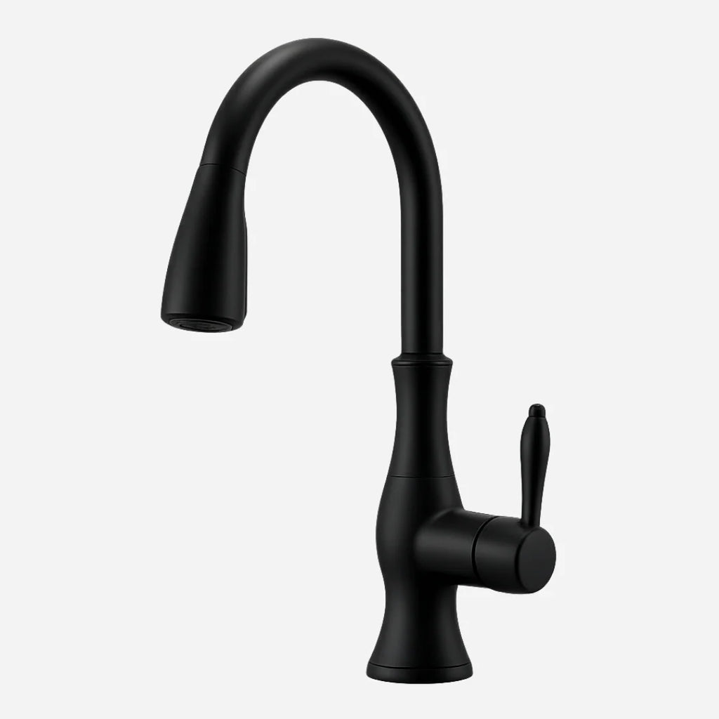 Torneira Para Cozinha Monocomando Misturador Gourmet Extensível Royal Class - Torneira Para Cozinha Preto