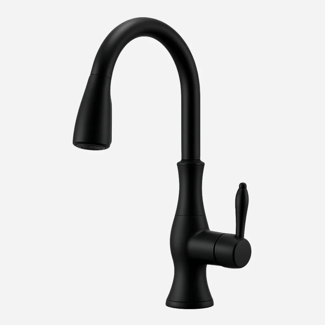 Torneira Para Cozinha Monocomando Misturador Gourmet Extensível Royal Class - Torneira Para Cozinha Preto