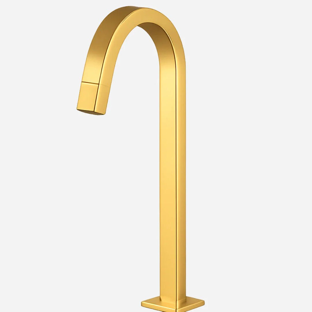 Torneira Para Banheiro Monocomando Bica Alta Elegance - Dourado