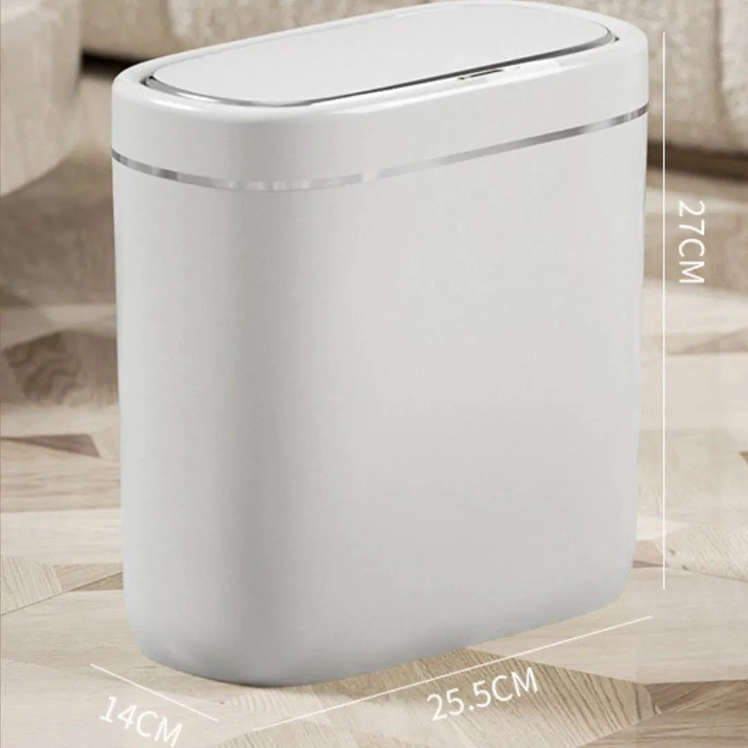 Lixeira Automática Para Banheiro Com Sensor Modelo Slim - Torneiras Royal 10