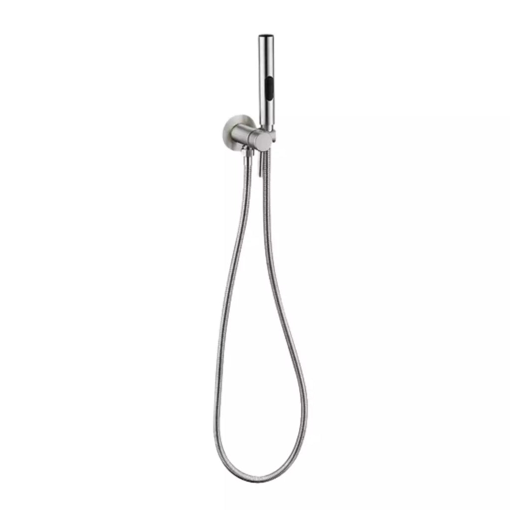 Ducha Higiênica Para Banheiro Aço Inox 304 Deluxe Royal Orion - Níquel Escovado