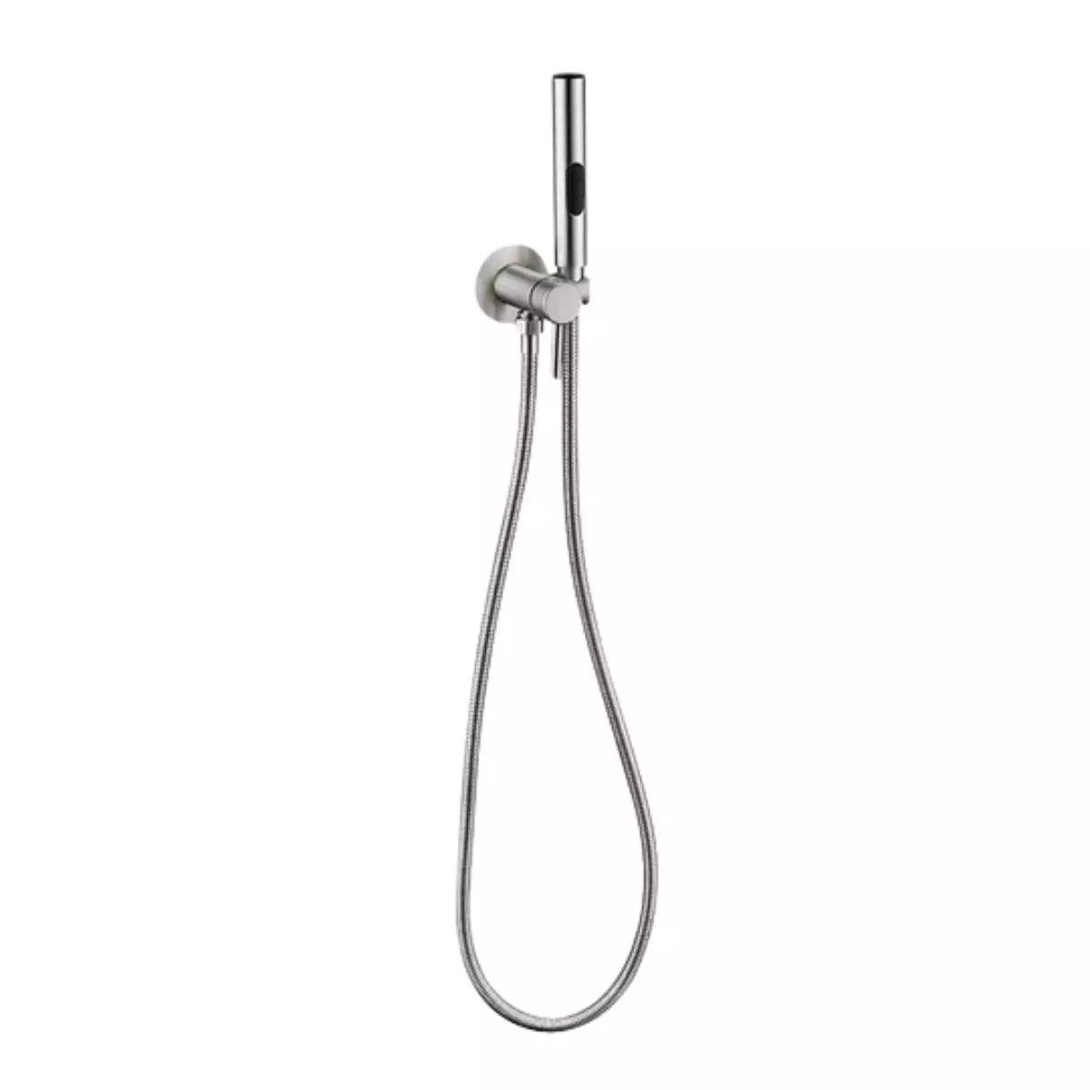 Ducha Higiênica Para Banheiro Aço Inox 304 Deluxe Royal Orion - Níquel Escovado