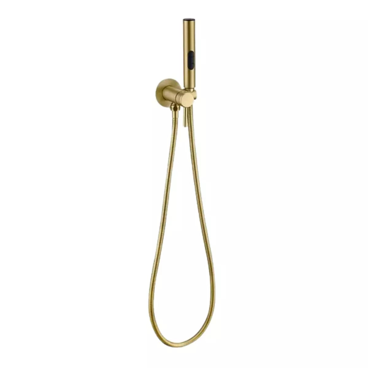 Ducha Higiênica Para Banheiro Aço Inox 304 Deluxe Royal Orion - Dourado Escovado