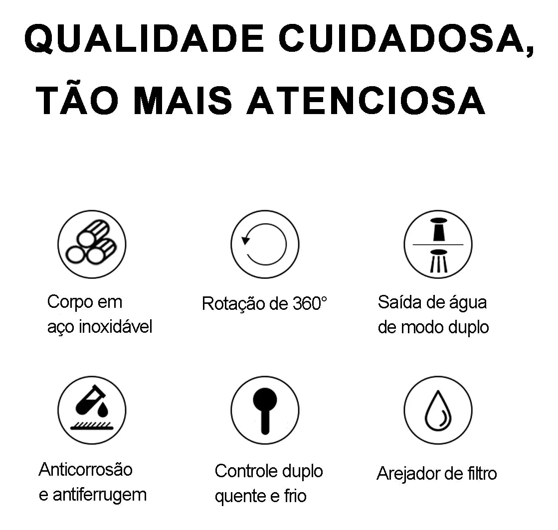 Torneira Para Cozinha De Parede Monocomando - imagem do produto 8