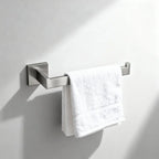 Kit Acessórios Metais Para Banheiro Inox - Porta Toalha De Mão