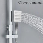 Chuveiro De Parede Com Desviador Conjunto Completo 3 em 1 - imagem do produto 4