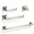 Kit Acessórios Metais Para Banheiro Inox - foto principal