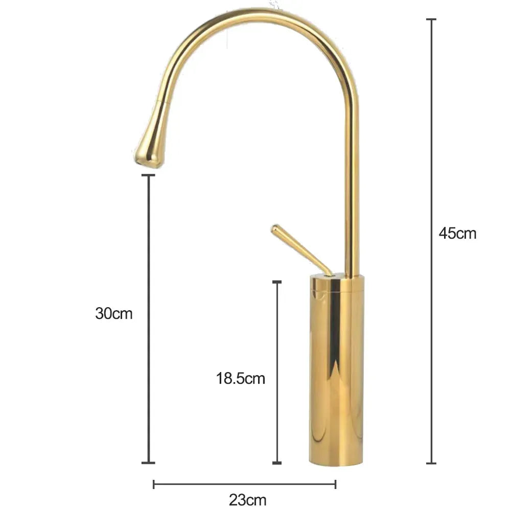 Torneira Para Banheiro Gourmet Luxo Monocomando Prestige - imagem do produto 2