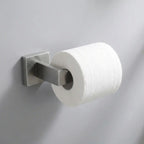 Kit Acessórios Metais Para Banheiro Inox - Porta Papel Higiênico