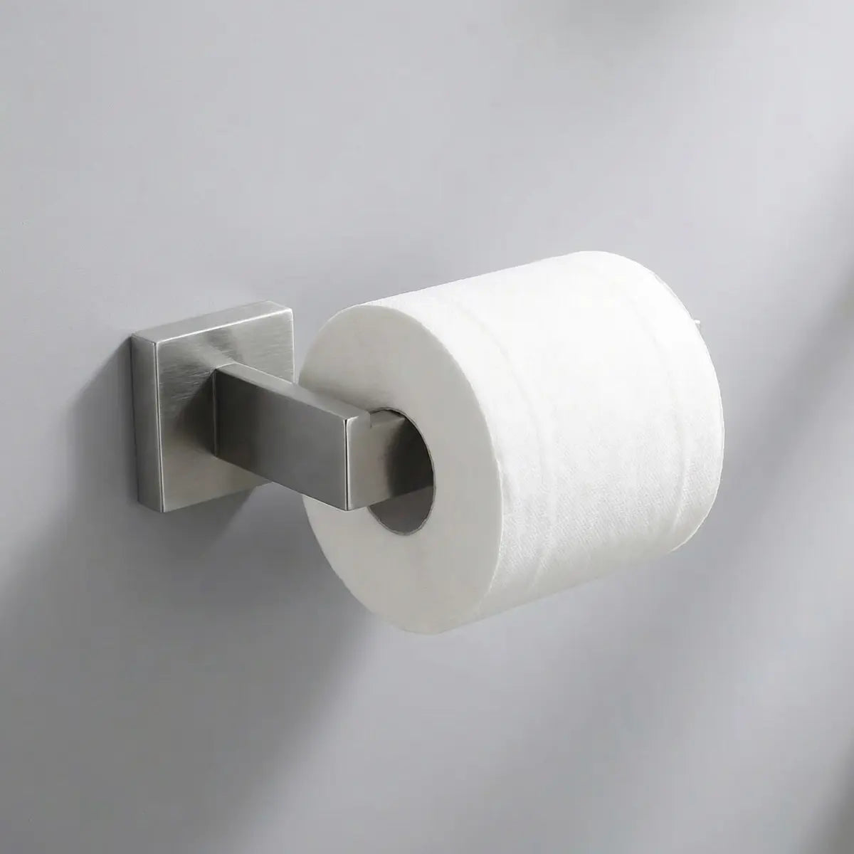 Kit Acessórios Metais Para Banheiro Inox - Porta Papel Higiênico