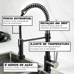 Torneira Para Cozinha Monocomando Gourmet - imagem do produto 4