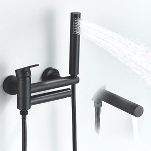 Ducha higiênica preta para banheiro conjunto completo ducha higienica preta misturador monocomando Torneiras Royal