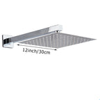 Chuveiro Para Banheiro Quadrado Royal Prime - Cromado 30cm