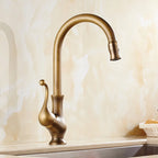Torneira Gourmet Para Cozinha Monocomando Antique Bronze Rotação 360 - foto do produto 2