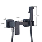Ducha Higiênica Para Banheiro 100% Metal Com Suporte Acoplado Royal Square - imagem do produto 2