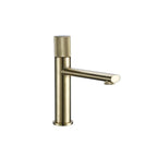 Torneira Para Banheiro Monocomando Royal Flux - Dourado Escovado Curto