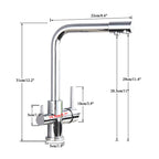 Torneira Para Cozinha Gourmet Monocomando Com Filtro Royal Safira - imagem do produto 2
