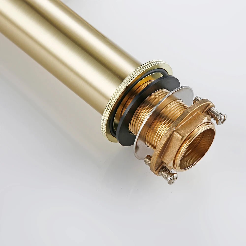 Torneira Monocomando Para Banheiro Dourada - imagem do produto 6