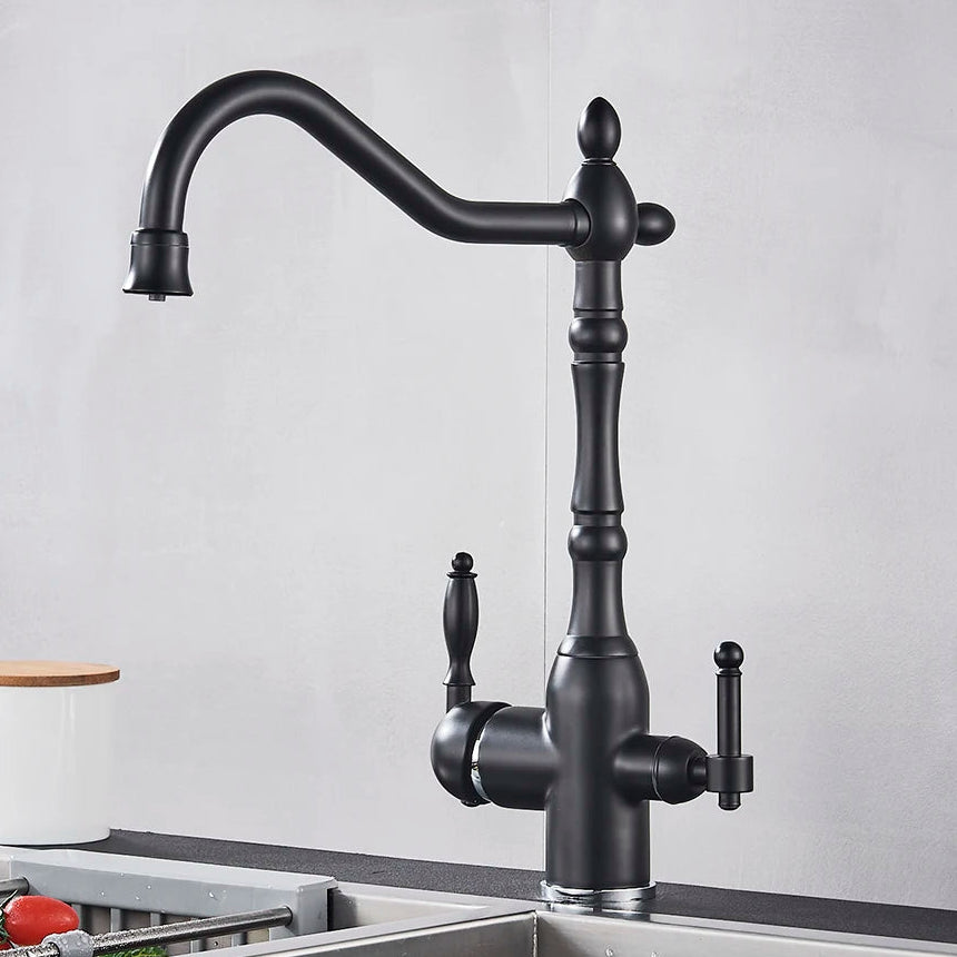 Torneira Para Cozinha Com Filtro Monocomando Royal Élan - preto