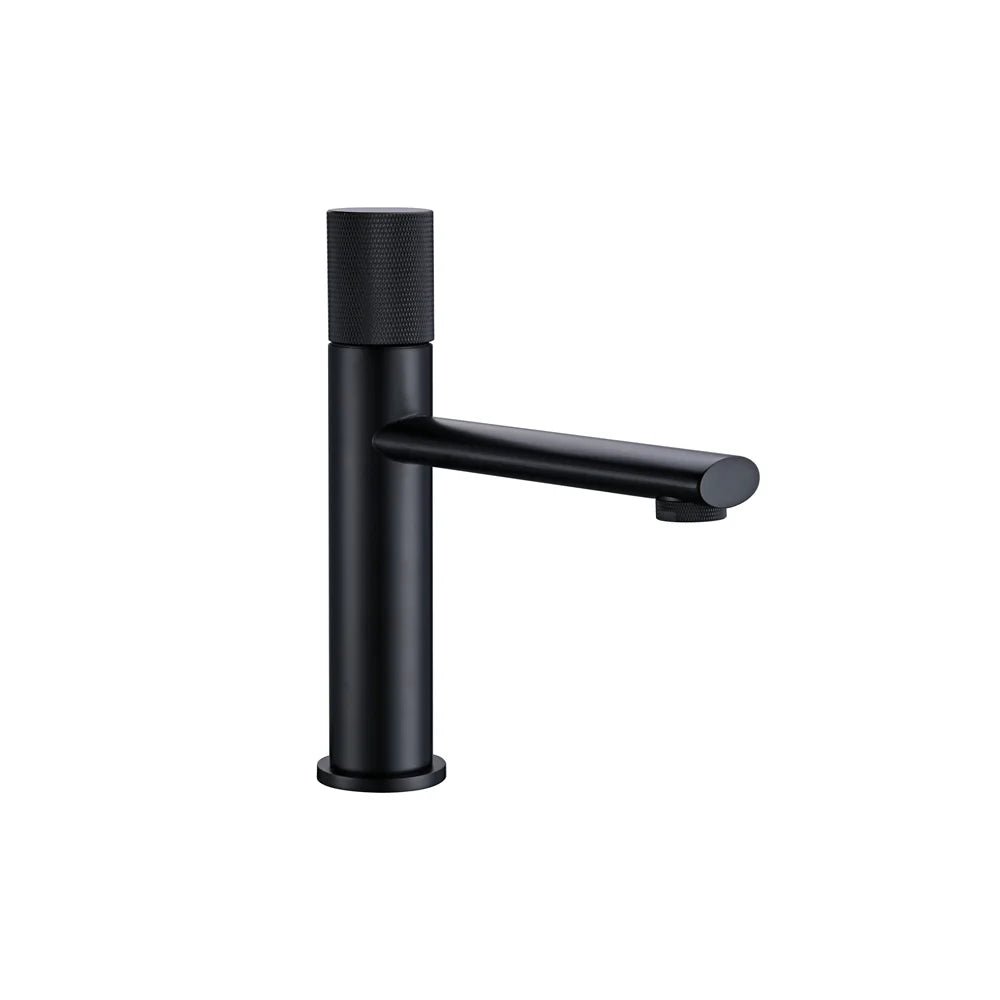 Torneira Para Banheiro Monocomando Royal Flux - Preto Fosco Curto