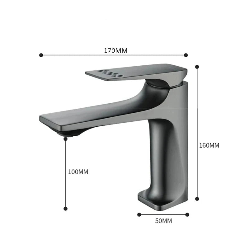 Torneira Para Banheiro Monocomando Lavabo Modelo Royal Atlas - imagem do produto 2