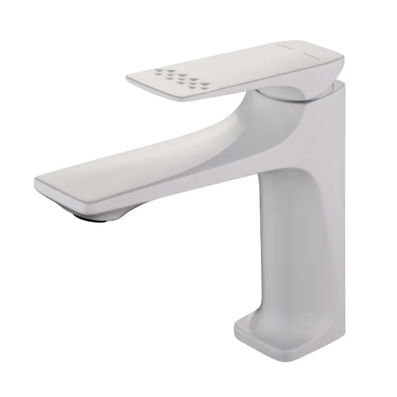 Torneira Para Banheiro Monocomando Misturador Bica Baixa Pureline - Branco