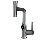 Torneira Para Banheiro Monocomando Misturador Cascata Com Display Digital Royal Clear - Torneira Para Banheiro