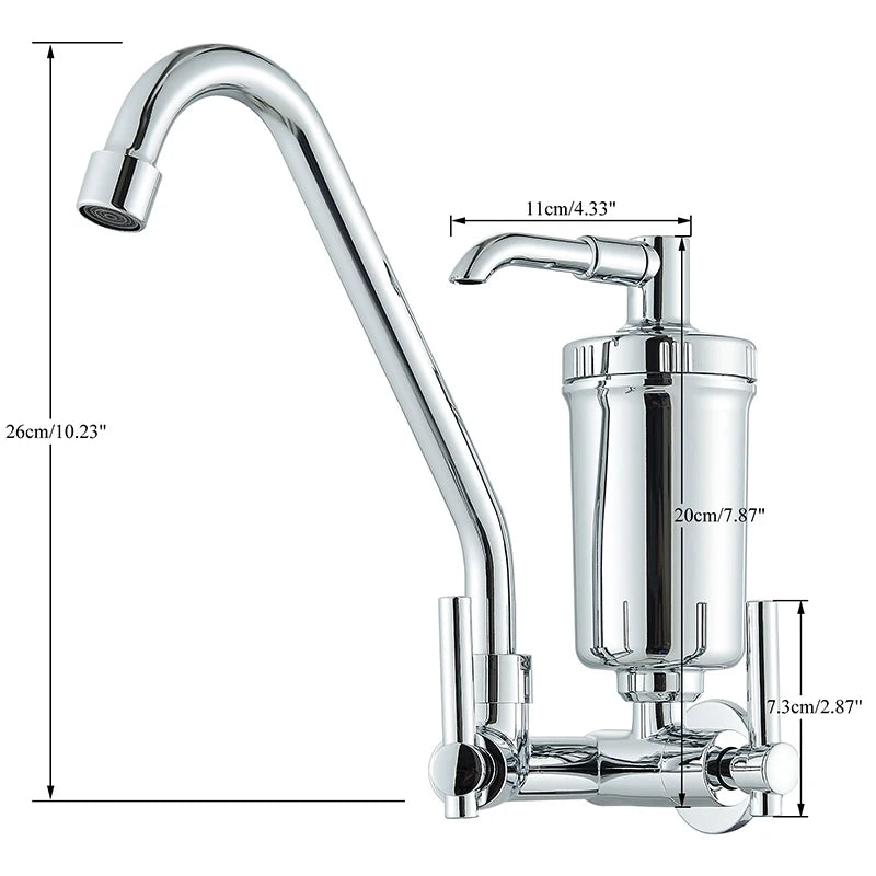 Torneira Para Cozinha Com Filtro Royal Axis - Cromado B