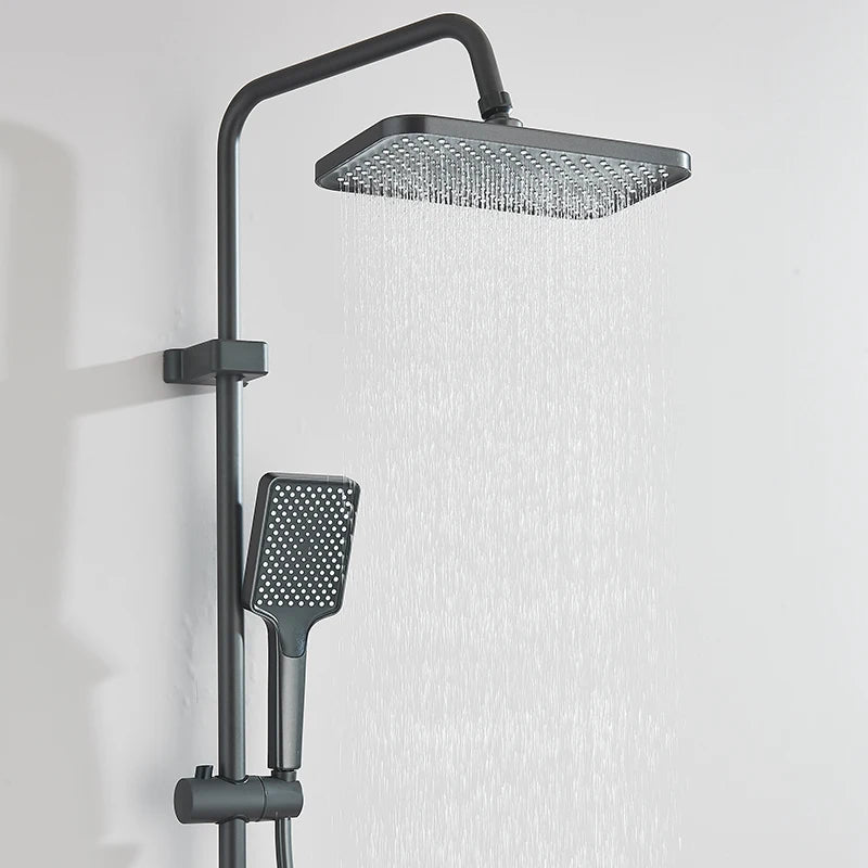 Conjunto Chuveiro Ducha Inteligente Display Digital Misturador - imagem do produto 9