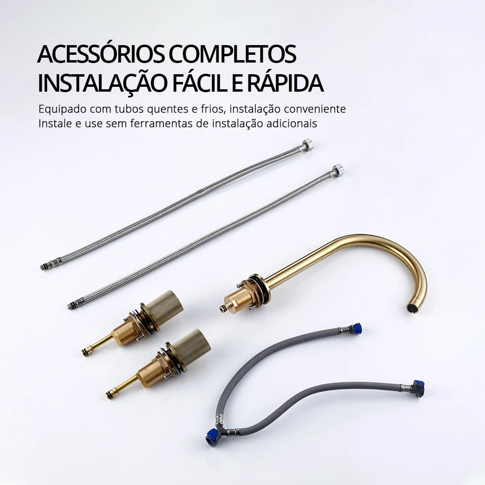 Torneira Para Banheiro Misturador Royal Mist - imagem do produto 5