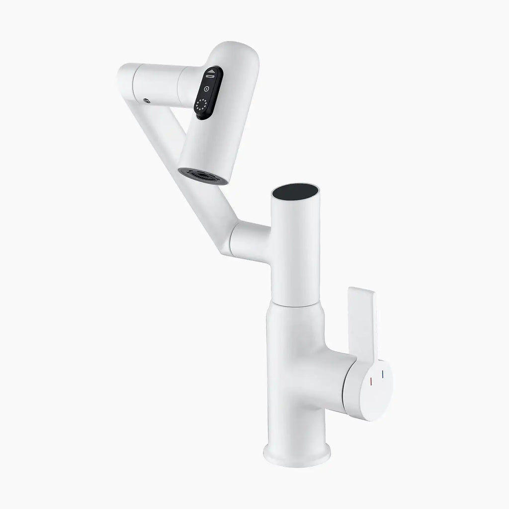 Torneira Monocomando Com Sensor De Temperatura - Branco