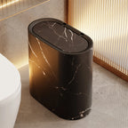 Lixeira Para Banheiro Lavabo Estilo Nórdico - Preto