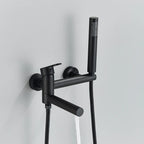 Ducha Higiênica Para Banheiro Monocomando Misturador Controle Duplo Royal Concept - Preto