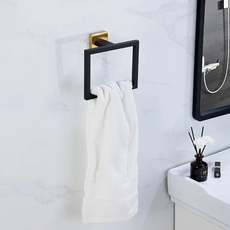 Kit Acessórios Para Banheiro Moderno Inox Com Ventosa 5 Peças - imagem do produto 7