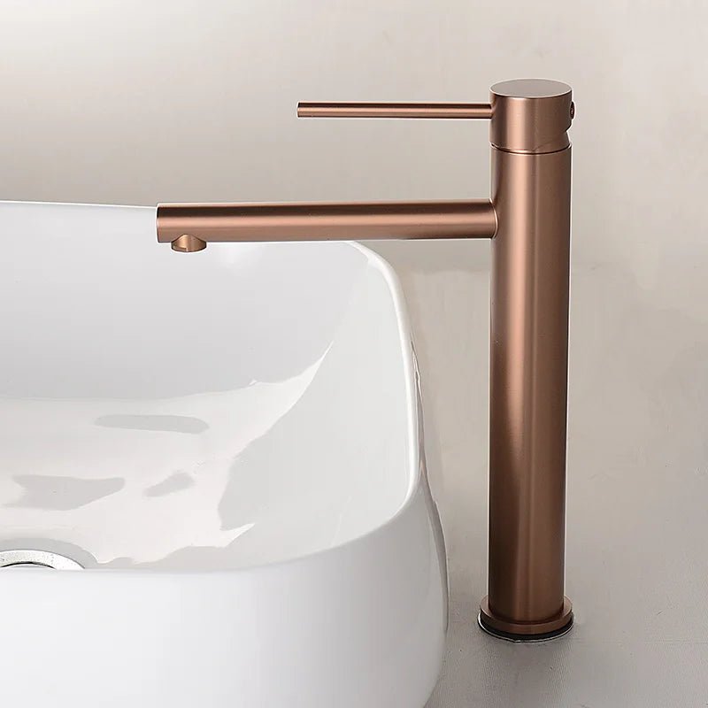 Torneira Para Banheiro Monocomando Royal Lunna - rosé