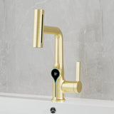 Torneira Para Banheiro Monocomando Dourado
