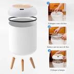 Lixeira Para Banheiro Moderna Com Sensor Inteligente - imagem do produto 7