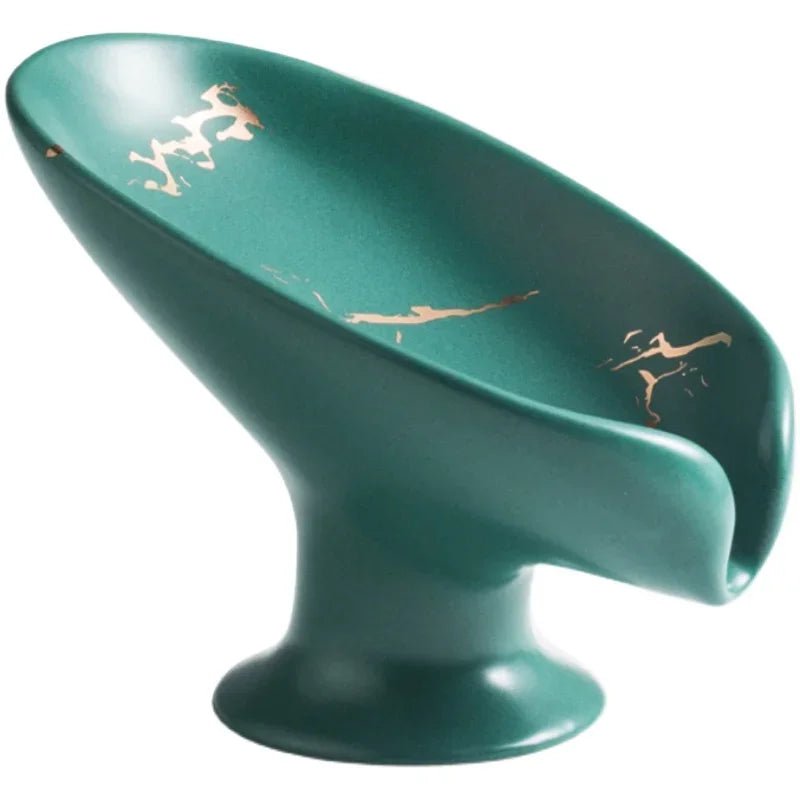Saboneteira Cerâmica Porta Sabonete Luxo Para Banheiro - imagem do produto 6