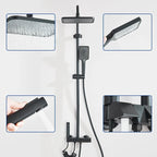 Conjunto Chuveiro Ducha Inteligente Display Digital Misturador - imagem do produto 5