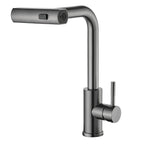 Torneira Para Cozinha Monocomando Pulverizador Cascata Rotativa com Ducha Extensível Rotativa - Torneira Para