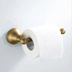 Porta Toalha Dourado Toalheiro Para Banheiro - Suporte Papel Higiênico