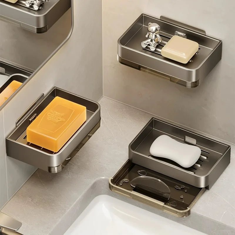 Porta Sabonete De Parede Para Banheiro Inox - imagem do produto 2