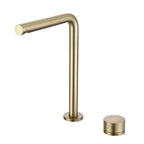 Torneira Para Banheiro Monocomando Royal Ares - Dourado Escovado Alto