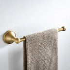 Porta Toalha Dourado Toalheiro Para Banheiro - Suporte Toalha